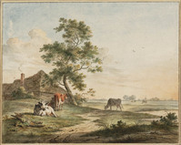 U 066
<br/>
Landschap met koeien
<br/>
<em>Janson, Johannes (1729-1784)</em>